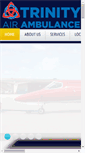 Mobile Screenshot of flytrinity.com